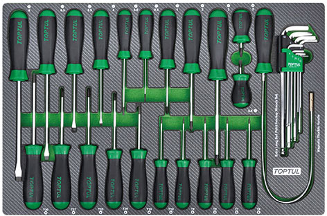 

Набор отверток Toptul GED3102 21 шт.