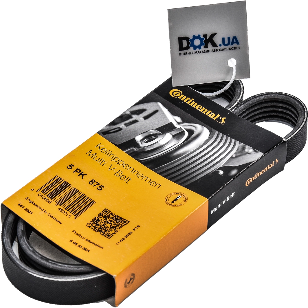 

Contitech 5PK875 Поликлиновой ремень