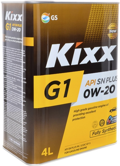 

Моторное масло Kixx G1 SN Plus 0W-20 синтетическое GS1131681
