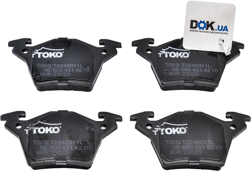 

TOKO T2242011L Тормозные колодки