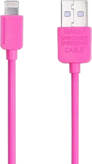 

Кабель Remax Light Speed RC-006IPINK USB - Apple Lighting 1 м