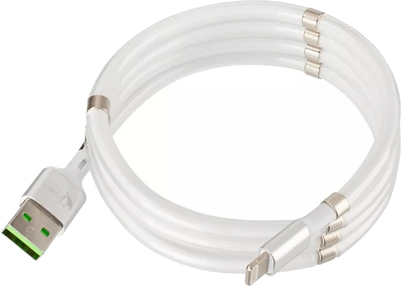 

Кабель Krazi Super Cable KZ-UC001IWHITE USB - Apple Lightning 1 м