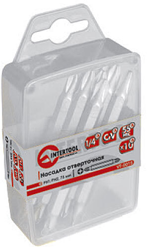 

Набор бит Intertool VT-0015 10 шт.