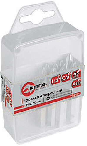 

Набор бит Intertool VT-0014 10 шт.