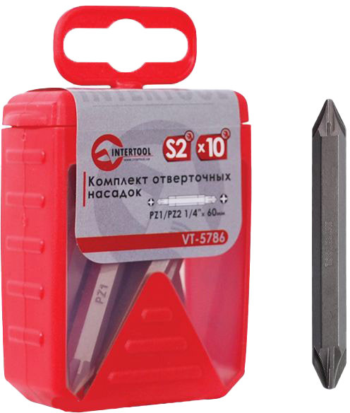 

Набор бит Intertool VT-5786 10 шт.
