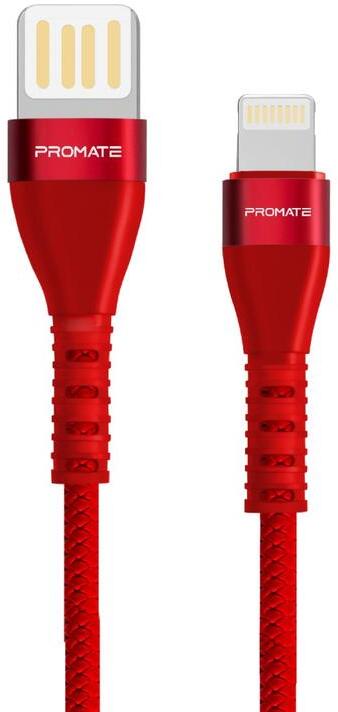 

Кабель Promate VIGORAY-I-RED USB - Apple Lightning 1,2 м