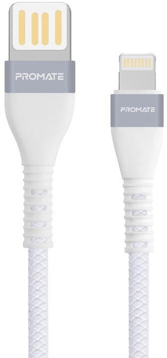 

Кабель Promate VIGORAY-I-WHITE USB - Apple Lightning 1,2 м