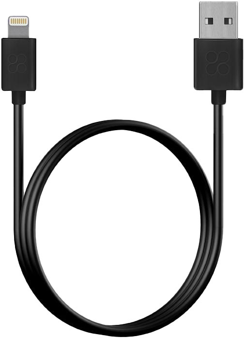 

Кабель Promate LINKMATE-LT-BLACK USB - Apple Lighting 1,2 м