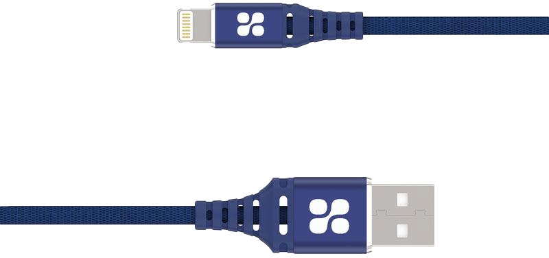 

Кабель Promate NERVELINK-I-BLUE USB - Apple Lightning 1,2 м