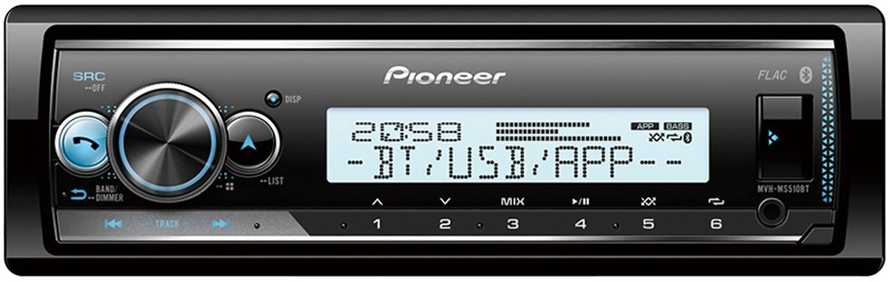 

Магнитола Pioneer MVH-MS510BT