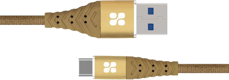 

Кабель Promate NERVELINK-C-GOLD USB - USB type-C 1,2 м