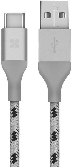 

Кабель Promate UNILINK-CAM-GREY USB - USB type-C 1,2 м
