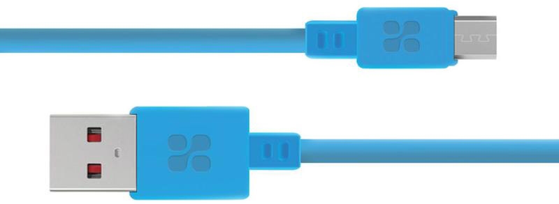 

Кабель Promate MICROCORD-2-BLUE USB - Micro USB 2 м