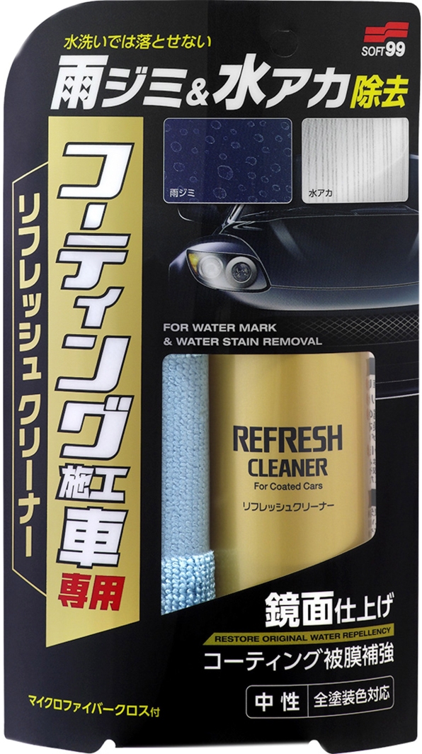 

Очиститель SOFT99 Refresh Cleaner for Coated Cars 00251 180 мл