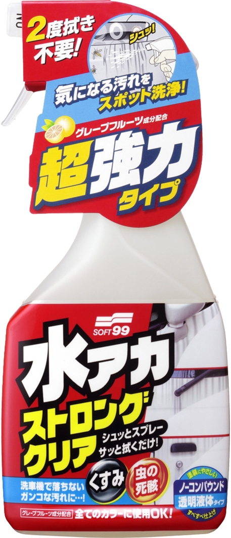 

Очиститель SOFT99 Stain Cleaner Strong Type 00495 500 мл