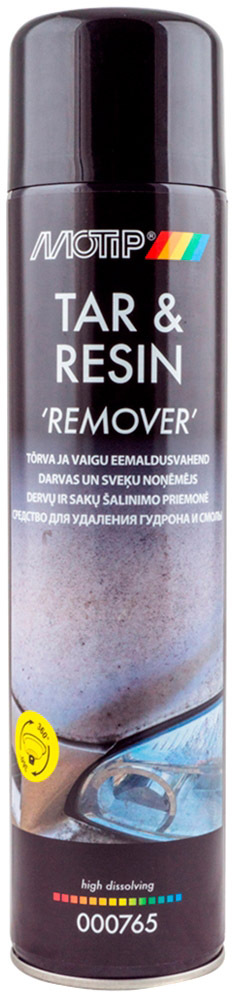 

Очиститель Motip Tar & Resin Remover 000765 600 мл