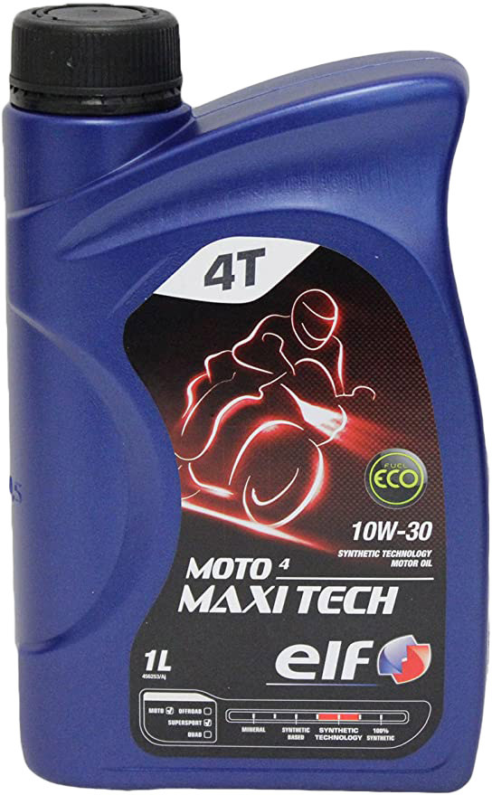 

Моторное масло 4T Elf Moto 4 Maxi Tech 10W-30 синтетическое 213937