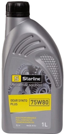 

Трансмиссионное масло Starline Gear Synto Plus 75W-80 синтетическое NASP-1