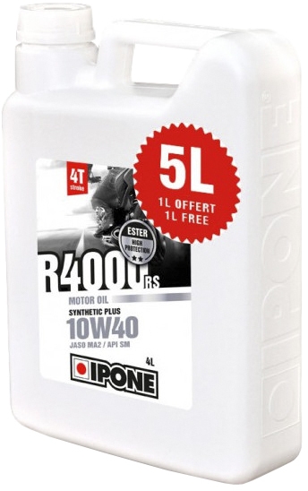 

Моторное масло 4T Ipone R 4000 RS 10W-40 полусинтетическое 800031