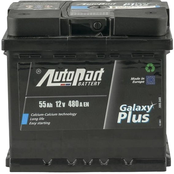 

Аккумулятор AutoParts 6 CT-55-R ARL055P00
