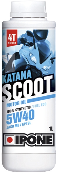 

Моторное масло 4T Ipone Katana Scoot 5W-40 синтетическое 800382