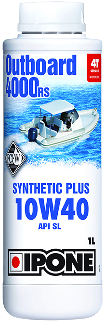 

Моторное масло 4T Ipone Outboard 4000 RS 10W-40 полусинтетическое 800573