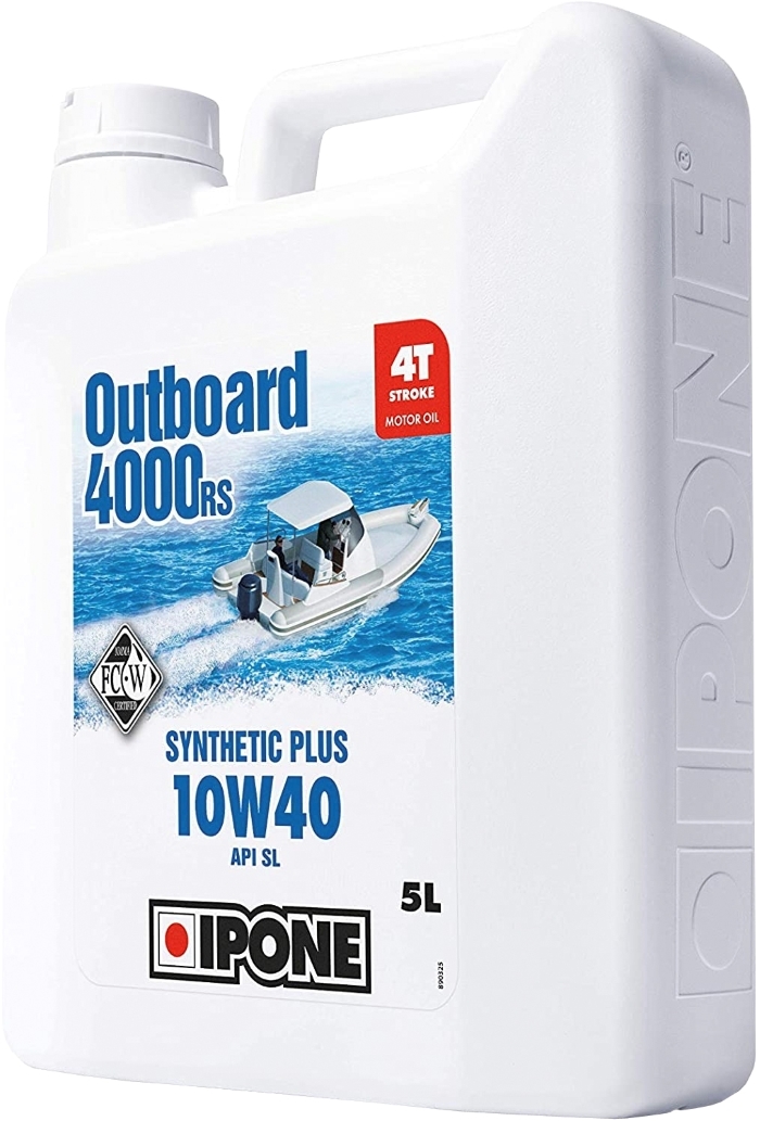 

Моторное масло 4T Ipone Outboard 4000 RS 10W-40 полусинтетическое 800574