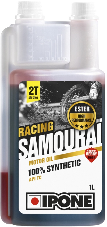 

Моторное масло 2T Ipone Samourai Racing Fraise синтетическое 800090