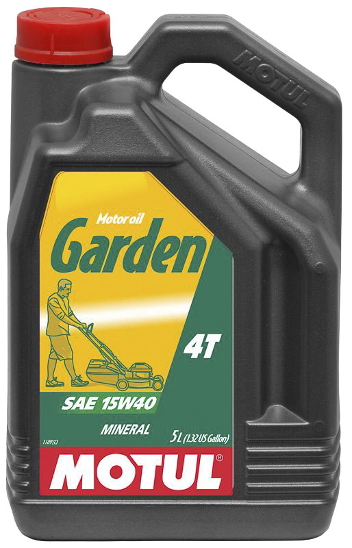 

Моторное масло 4T Motul Garden 15W-40 минеральное 101312