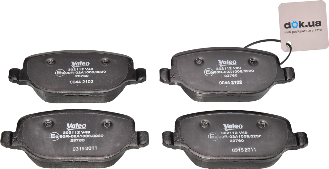 

Valeo 302112 Тормозные колодки