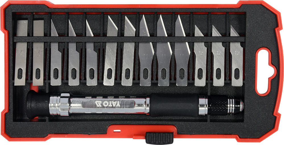 

Скальпель Yato YT-75140 монолитное лезвие