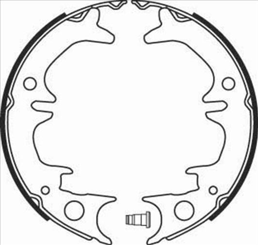 

Starline SBC08380 Тормозные колодки