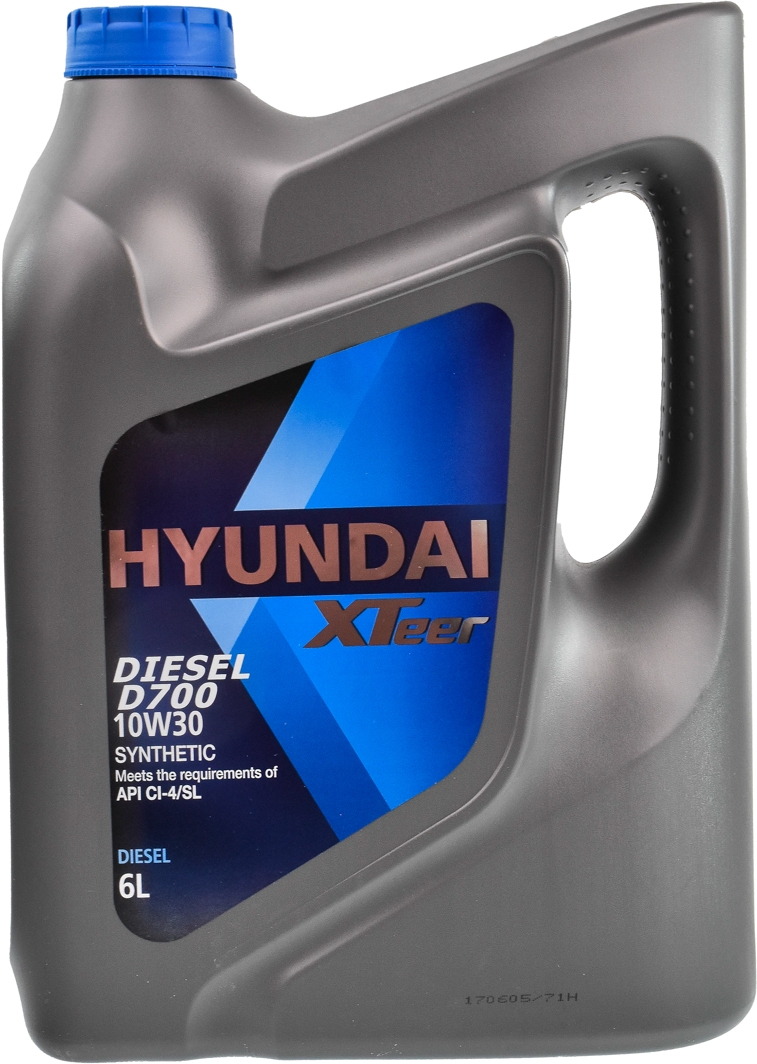 

Моторное масло Hyundai XTeer Diesel D700 10W-30 синтетическое 1061002