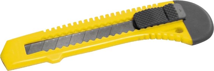 

Нож канцелярский MasterTool 17-0518 сегментированное лезвие