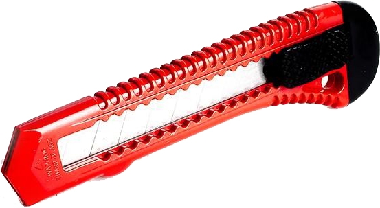 

Нож канцелярский Intertool HT-0500 сегментированное лезвие