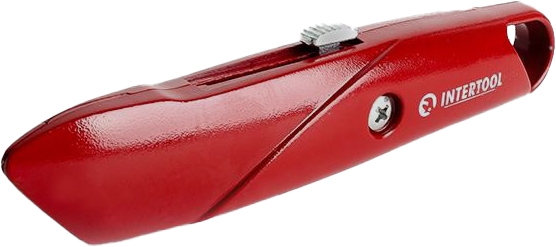 

Нож монтажный Intertool HT-0505 монолитное лезвие
