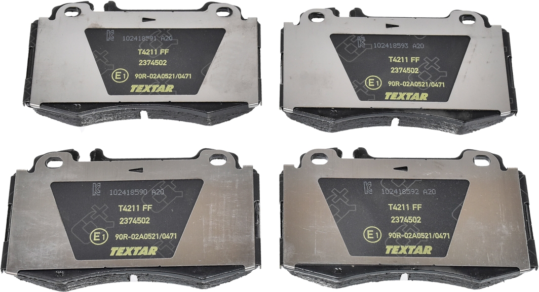 

Textar 2374502 Тормозные колодки