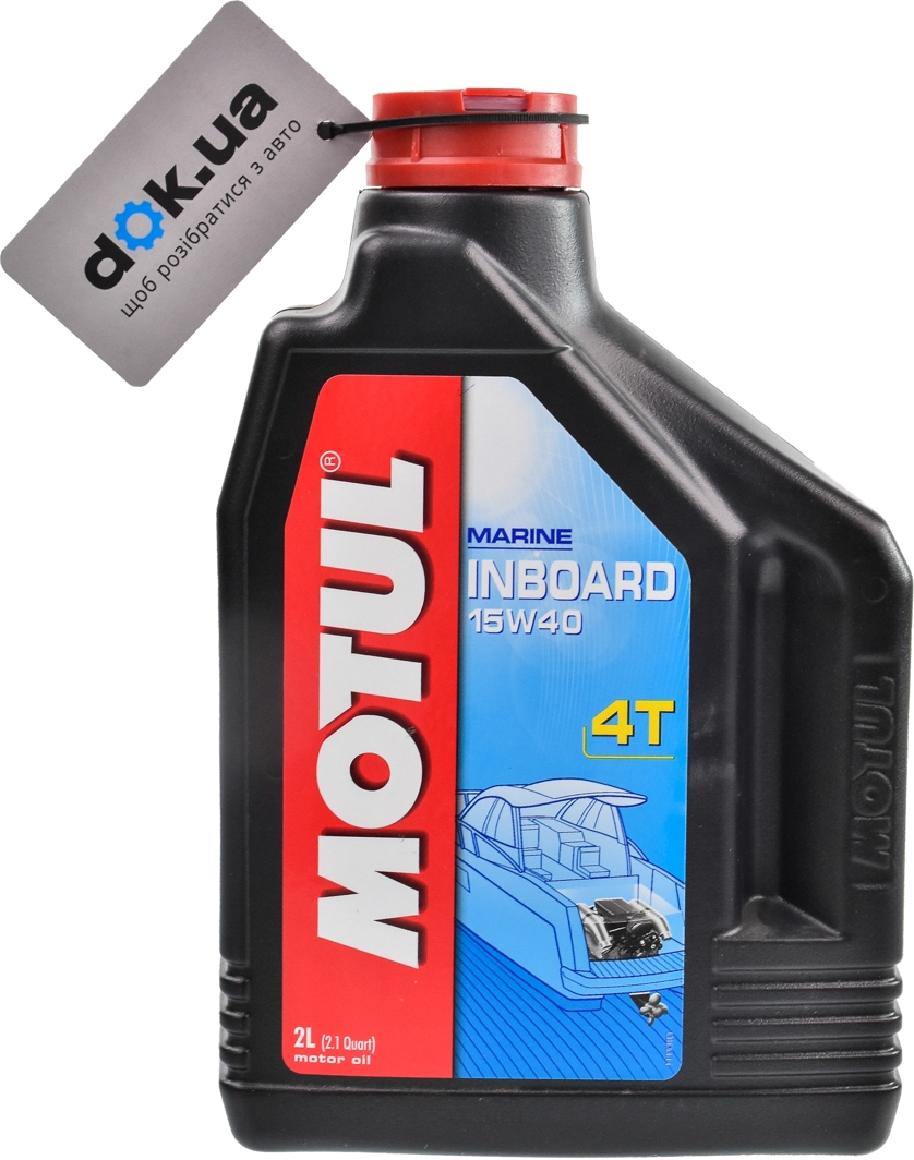 

Моторное масло 4T Motul Inboard 15W-40 минеральное 851921