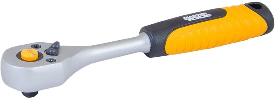 

Трещотка MasterTool 78-0109 1/4" 90 зубцов 155 мм