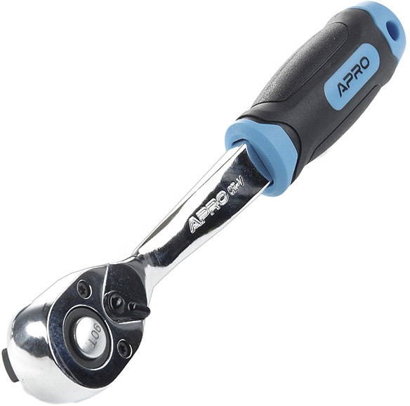 

Трещотка Apro 257015 1/2" 90 зубцов