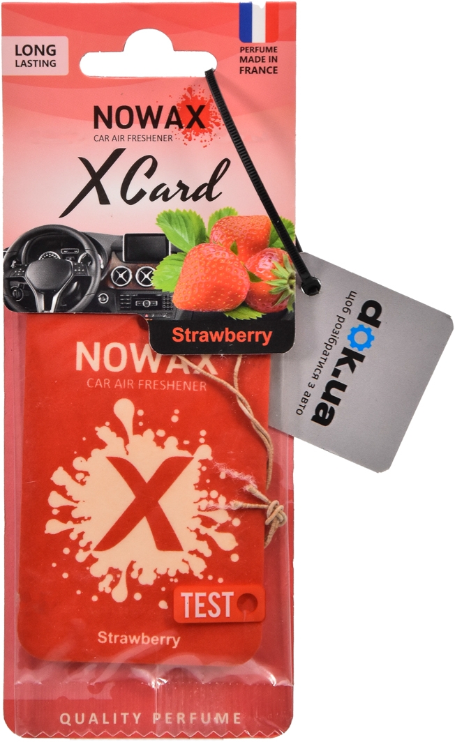 

Ароматизатор Nowax X Card Strawberry NX07538