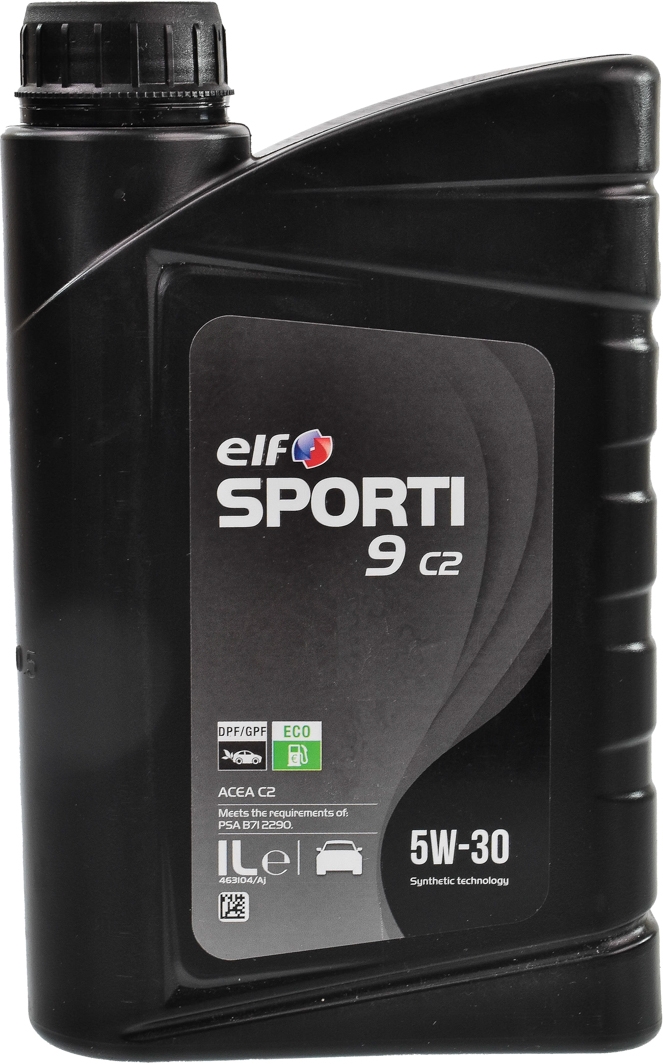 

Моторное масло Elf Sporti 9 C2 5W-30 синтетическое 210451