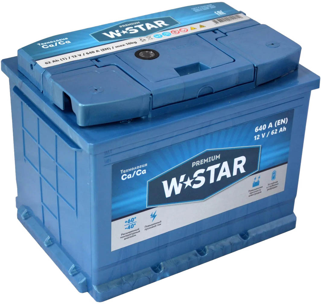 

Аккумулятор Kainar 6 CT-62-L W STAR Premium 177761