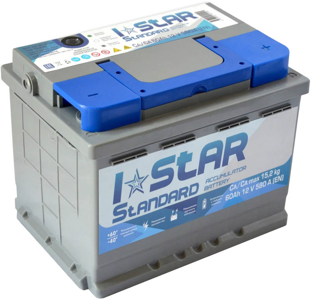 

Аккумулятор Kainar 6 CT-60-R I STAR Standard 170392
