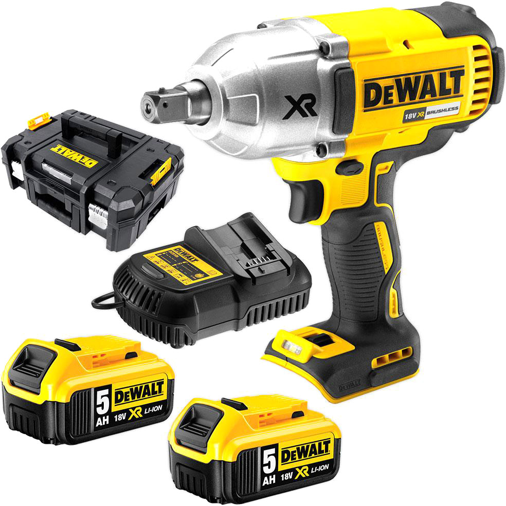 

Гайковерт аккумуляторный DeWALT DCF899P2 (2 аккумулятора + ЗУ + чехол)