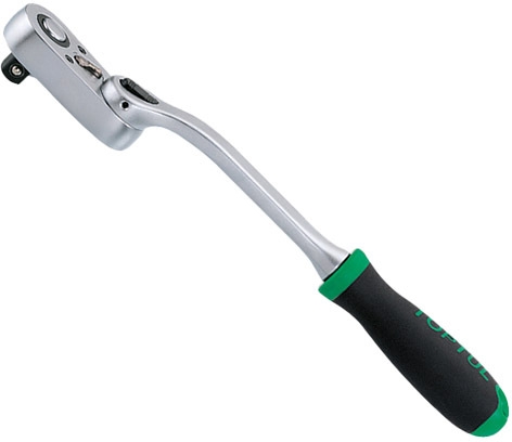 

Трещотка Toptul CJEK0819 с шарниром 1/4" 48 зубцов 190 мм