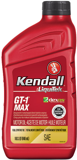 

Моторное масло Kendall GT-1 MAX with LiquiTek 10W-30 синтетическое 1081229