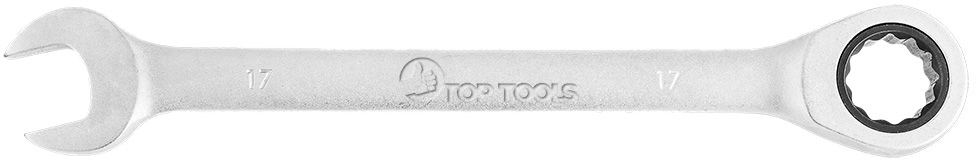 

Ключ комбинированный трещоточный Top Tools 35D735 I-образный 17 мм