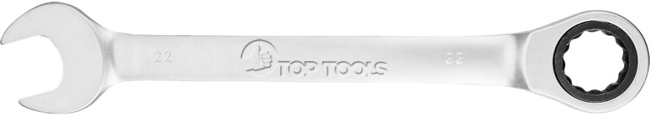 

Ключ комбинированный трещоточный Top Tools 35D739 I-образный 22 мм