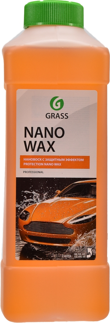 

Полироль для кузова Grass Nano Wax 110253